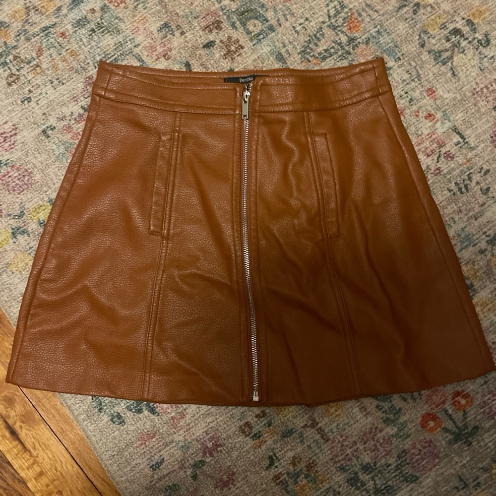 bershka fall skirt